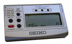 Seiko st767 chromatic tuner manual